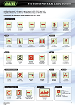 Fire Control Plan & Life Saving Symbols